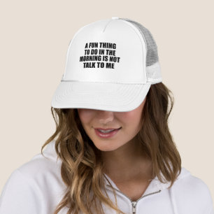 Funny sarcastic sayings introvert quotes trucker hat