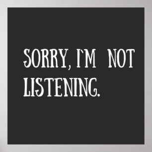 funny sarcastic sayings quotes poster