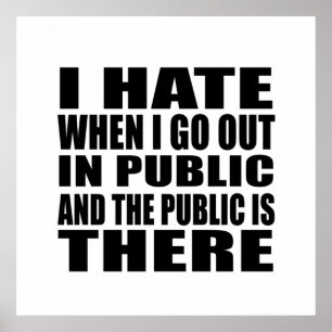 funny sarcastic sayings slogan poster