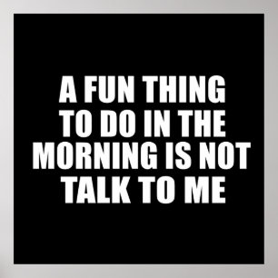 funny sarcastic sayings slogans poster