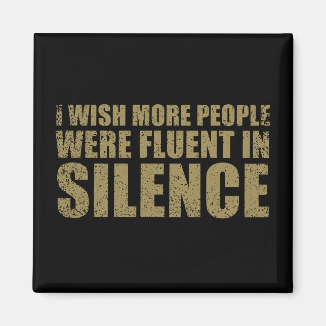 funny sarcastic slogan adult humour sarcasm magnet (Front)