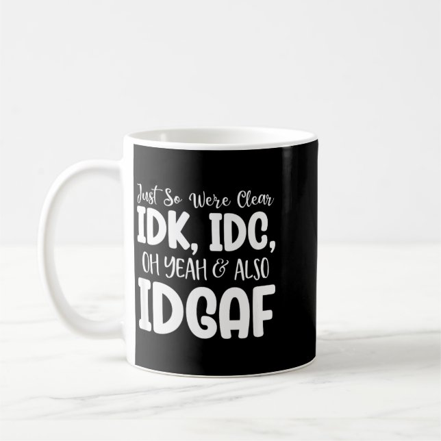 Funny Sarcastic Speak The Truth Offensive Quote Coffee Mug (Left)
