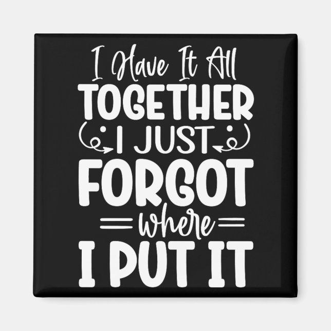 Funny Sarcastic Speak The Truth Offensive Quote Magnet (Front)