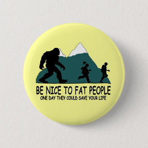 Funny Sasquatch 6 Cm Round Badge