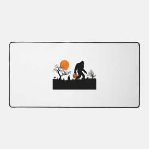 Funny Sasquatch Bigfoot Halloween Costume T-shirt Desk Mat