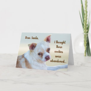 Funny Sassy Naughty Mutt Dog Humour Christmas Card