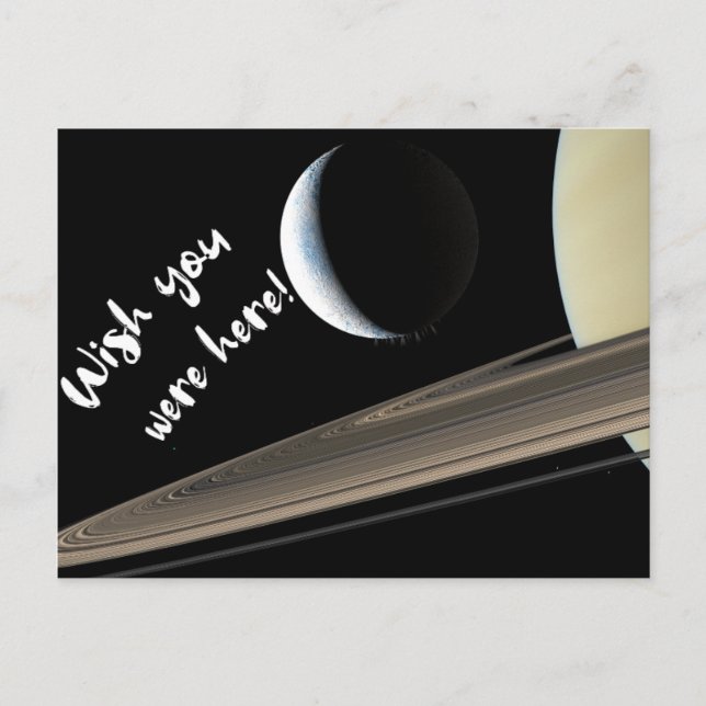 Funny Saturn Postcard (Front)