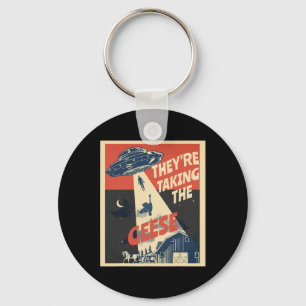 Funny Save Our Pets They're Taking The Geese Trump Key Ring