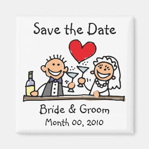 Funny Save the Date Magnets