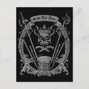 Funny Save The Date Postcard