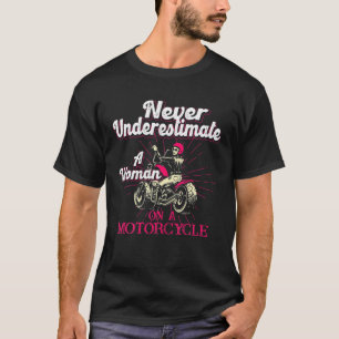Funny Saying Biker Tee Ride Motorcycle Lover Wife