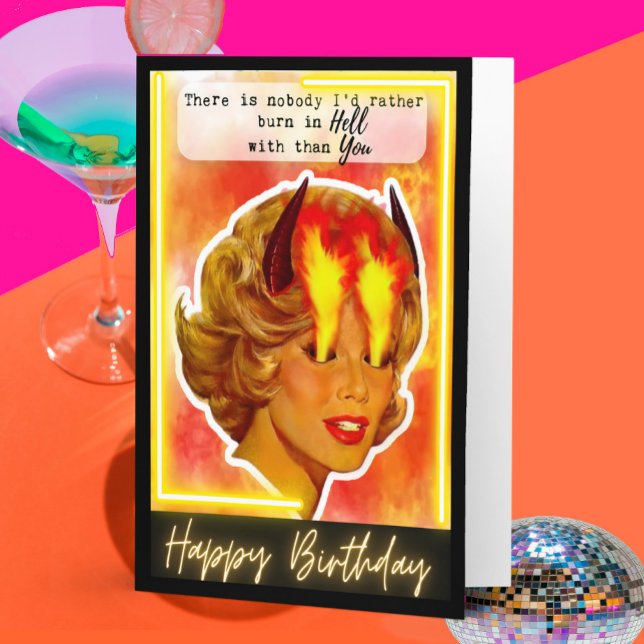 Funny Saying Birthday Card Woman Best Friend Sassy (Creator Uploaded)