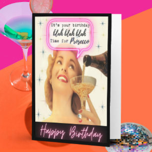 Funny Saying Birthday Card Woman Best Friend Sassy