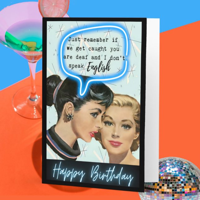 Funny Saying Birthday Card Woman Best Friend Sassy (Creator Uploaded)