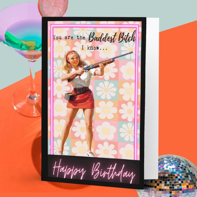 Funny Saying Birthday Card Woman Best Friend Sassy (Creator Uploaded)