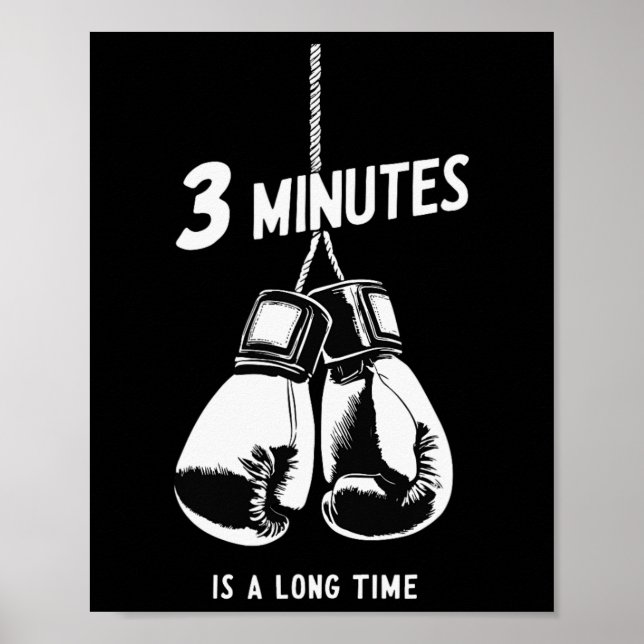 Funny Saying Boxing Kickboxing Boxing Lover Boxer  Poster (Front)