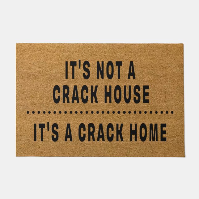 Funny Saying Doormat, Funny Welcome Mat (Front)