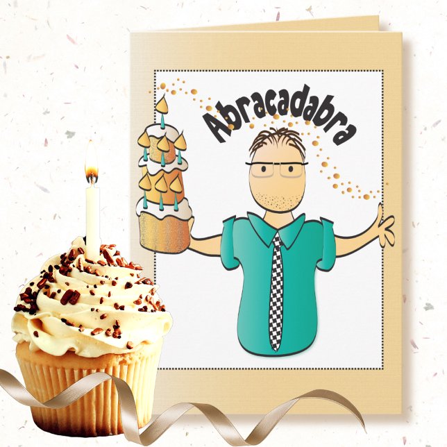 Funny Saying Male Cartoon Sassy Birthday  Card (Creator Uploaded)