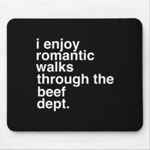 Funny Saying Meat Bacon Beef Grilling Bbq Lover Gi Mouse Pad