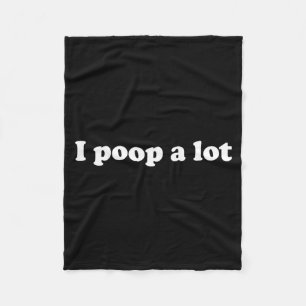Funny Saying Meme I Op A Lot Fleece Blanket