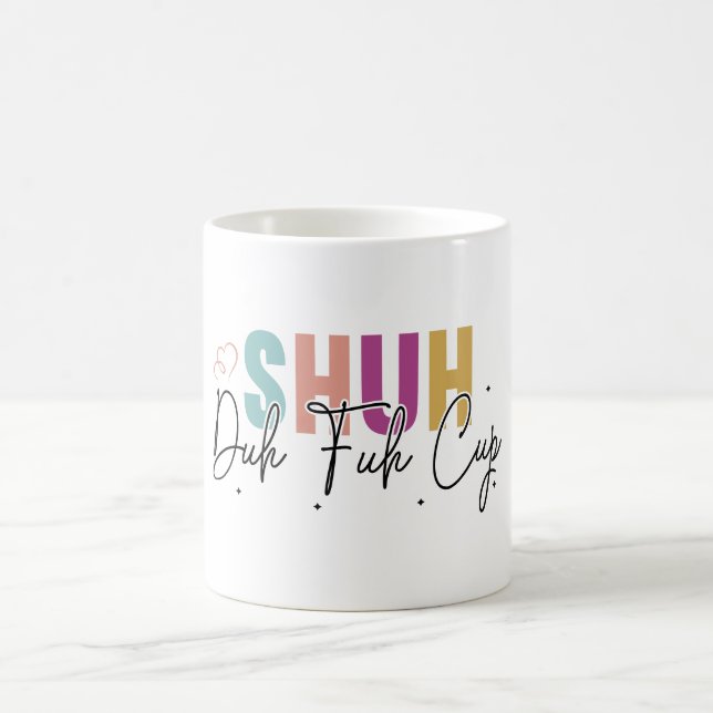 Funny Saying Modern Coworker Birthday Quote Coffee Mug (Center)