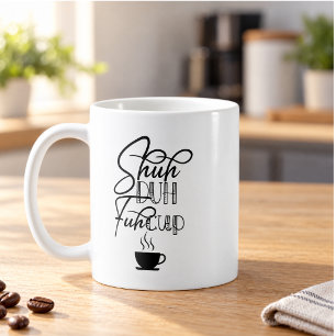 Funny Saying Modern Coworker Birthday Quote Coffee Mug