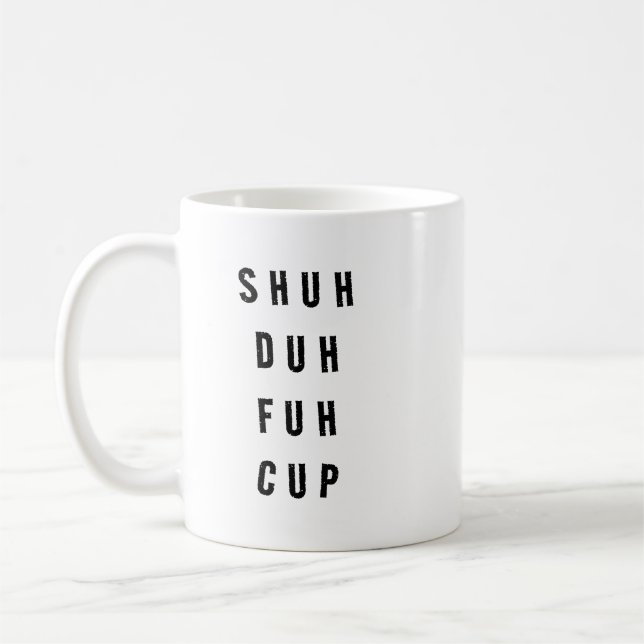 Funny Saying Modern Coworker Birthday Quote Coffee Mug (Left)