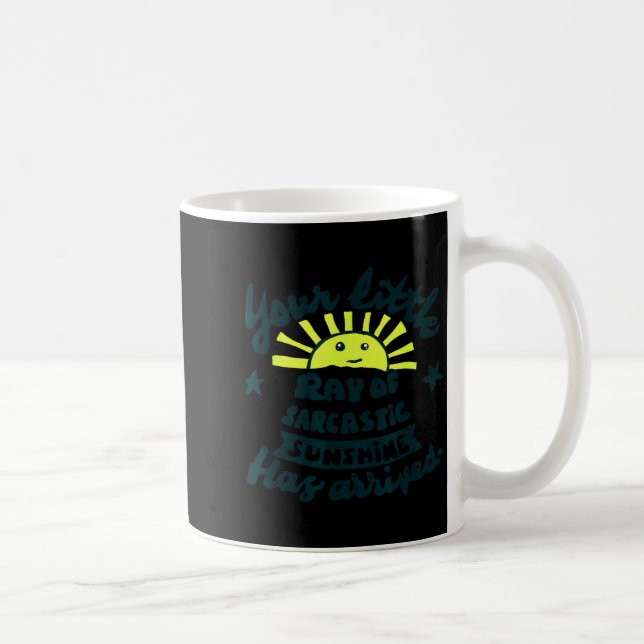 Funny Saying Sarcastic Summer Sun Coffee Mug (Right)