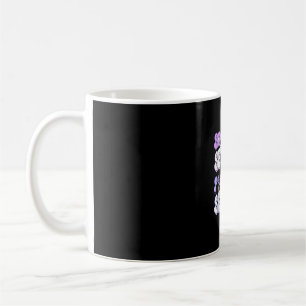 Funny Saying Spooky Season Halloween Cat Ghost Wom Coffee Mug