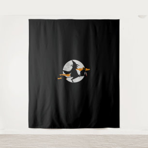 Funny Saying Spooky Season Halloween Cat Lover Wom Tapestry