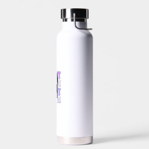 Funny Saying Spooky Season Halloween Cat Lover Wom Water Bottle