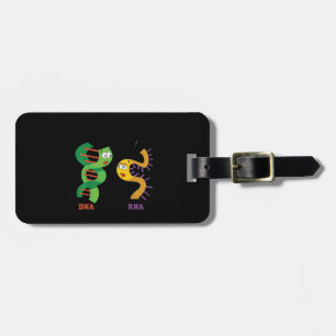 Funny Saying Still Single DNA Always RNA  Luggage Tag