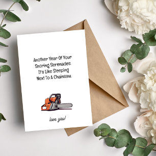 Funny Saying Valentine Anniversary Holiday Card