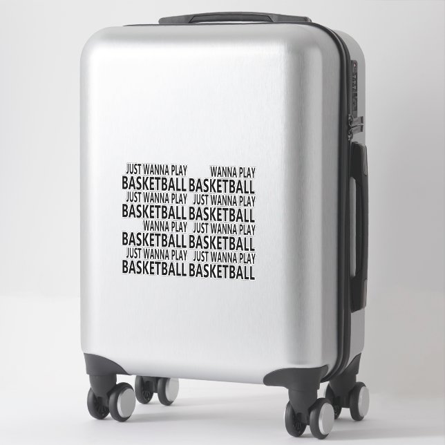 Funny sayings about basketball palyer (Suitcase)
