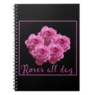 Funny sayings about roses and love notebook
