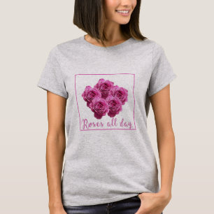 Funny sayings about roses and love T-Shirt