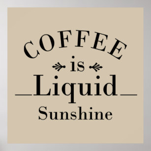 funny sayings for coffee poster