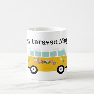Funny sayings my caravan camping coffee mug