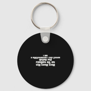 Funny Sayings People Men Women Gag Sarcasm I Am Mu Key Ring