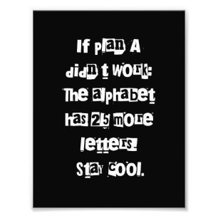 Funny Sayings Sarcasm Lover Gifts - Typography Art Photo Print