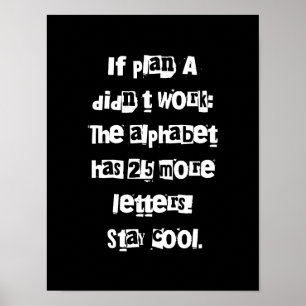 Funny Sayings Sarcasm Lover Gifts - Typography Art Poster