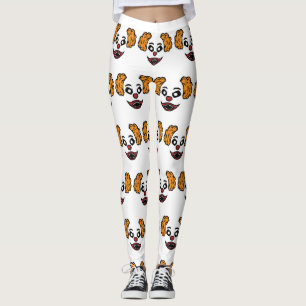 Funny Scary Clown Thunder_Cove Leggings
