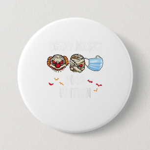 Funny Scary Masks 2020 Edition Halloween 7.5 Cm Round Badge