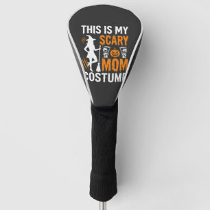 Funny Scary Mum Costume Halloween Witch Golf Head Cover