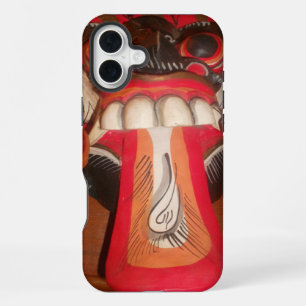 Funny Scary Weird Tongue Asian Halloween Amazing iPhone Case