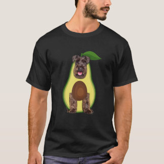 Funny Schnauzer Avocado Cute Halloween Costume T-Shirt