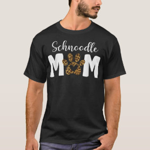 Funny Schnoodle Mom Mama Schnoodle Lovers Owner Le T-Shirt