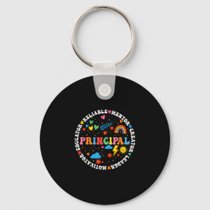 Funny school assistant principal back to school key ring