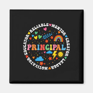 Funny school assistant principal back to school magnet