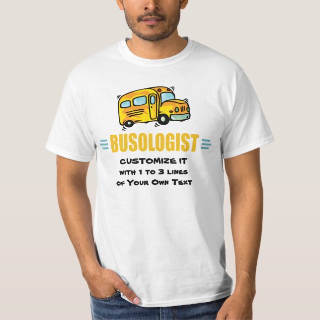 Funny School Bus T-Shirt (Front)